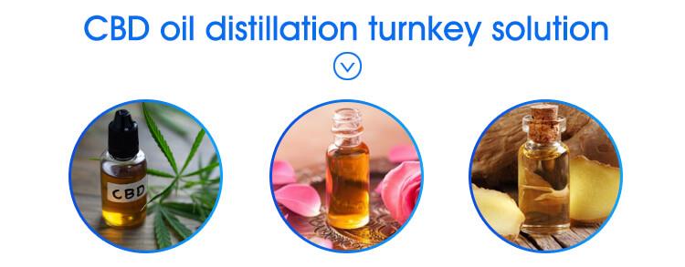 برنامه تجهیزات تقطیر مسیر کوتاه short path distillation equipment application